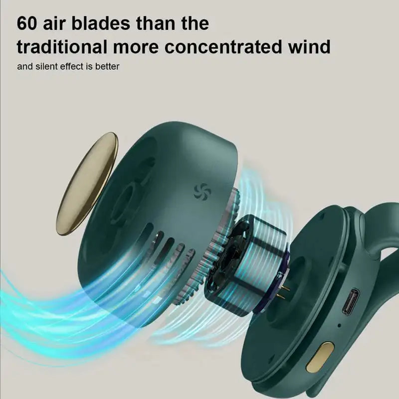 Bladeless Clip-On Fan